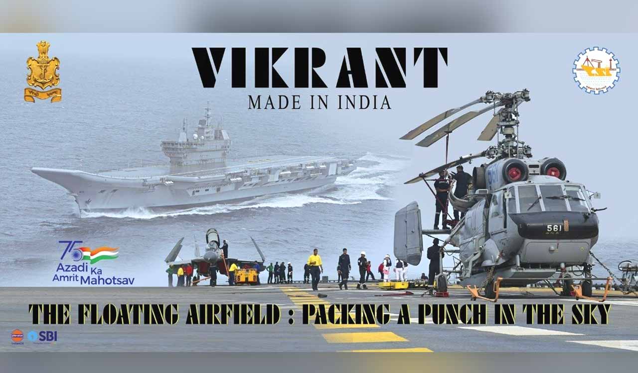 INS Vikrant, a collective effort of all govts since 1999: Congress