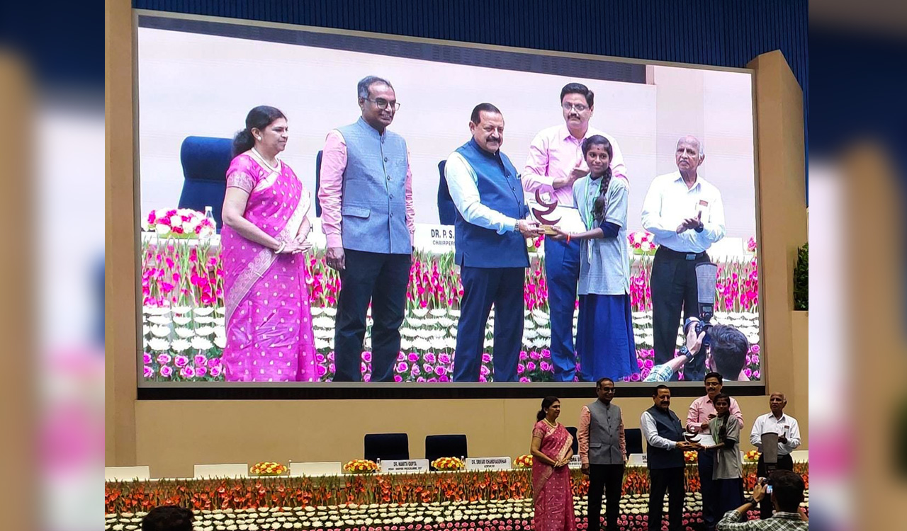 Eight school students from Telangana bag INSPIRE national awards