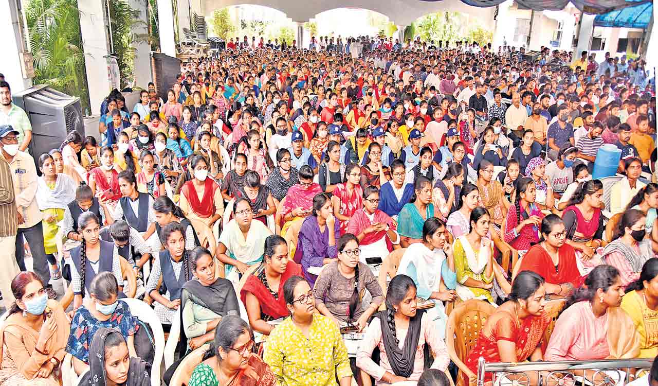 Spread of Telangana movement