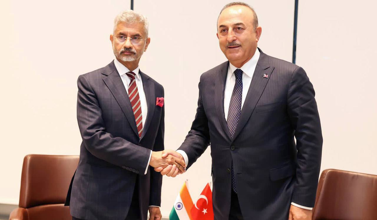 Jaishankar meets Turkish FM after Erdogan tones down Kashmir reference