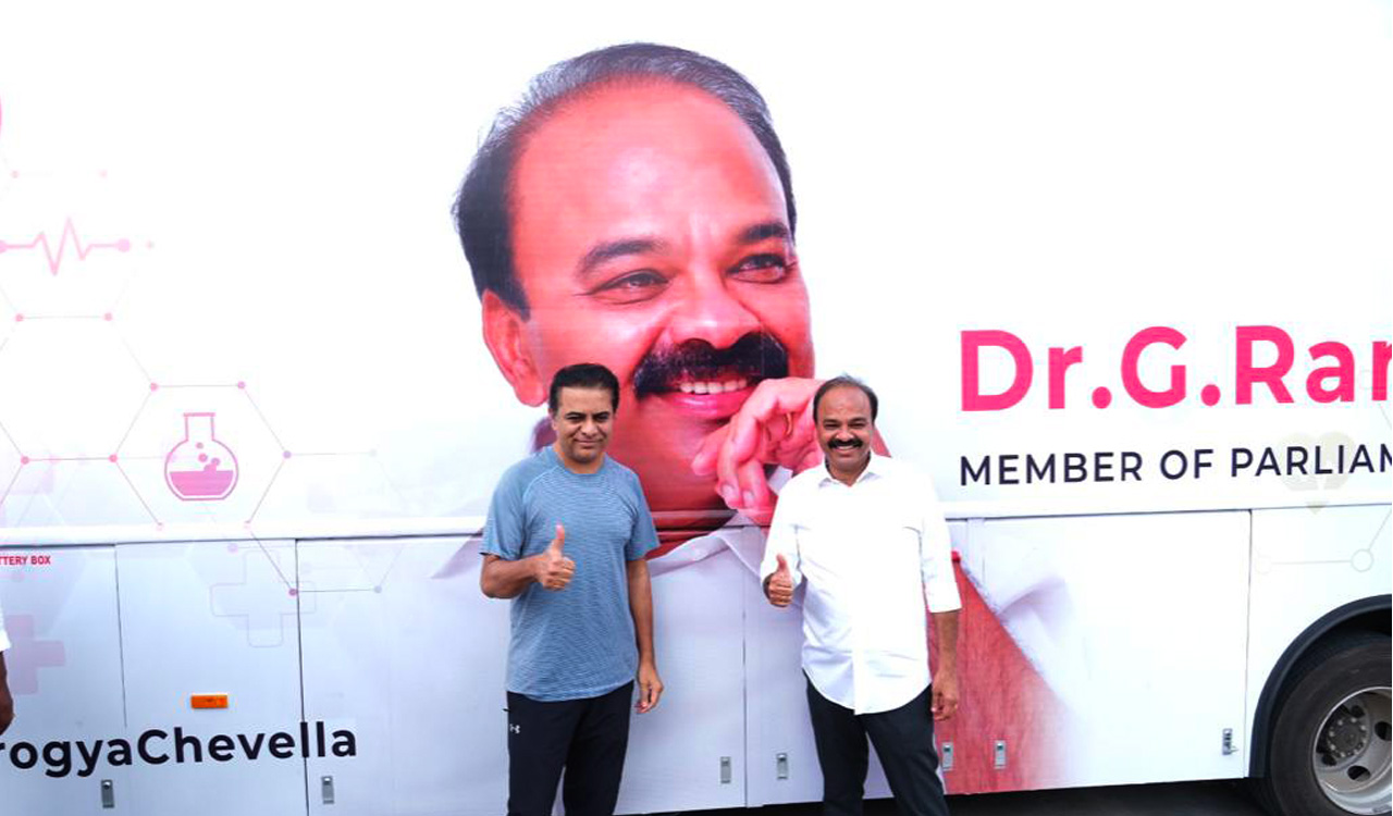 KTR launches ‘Arogya Chevella’ initiative