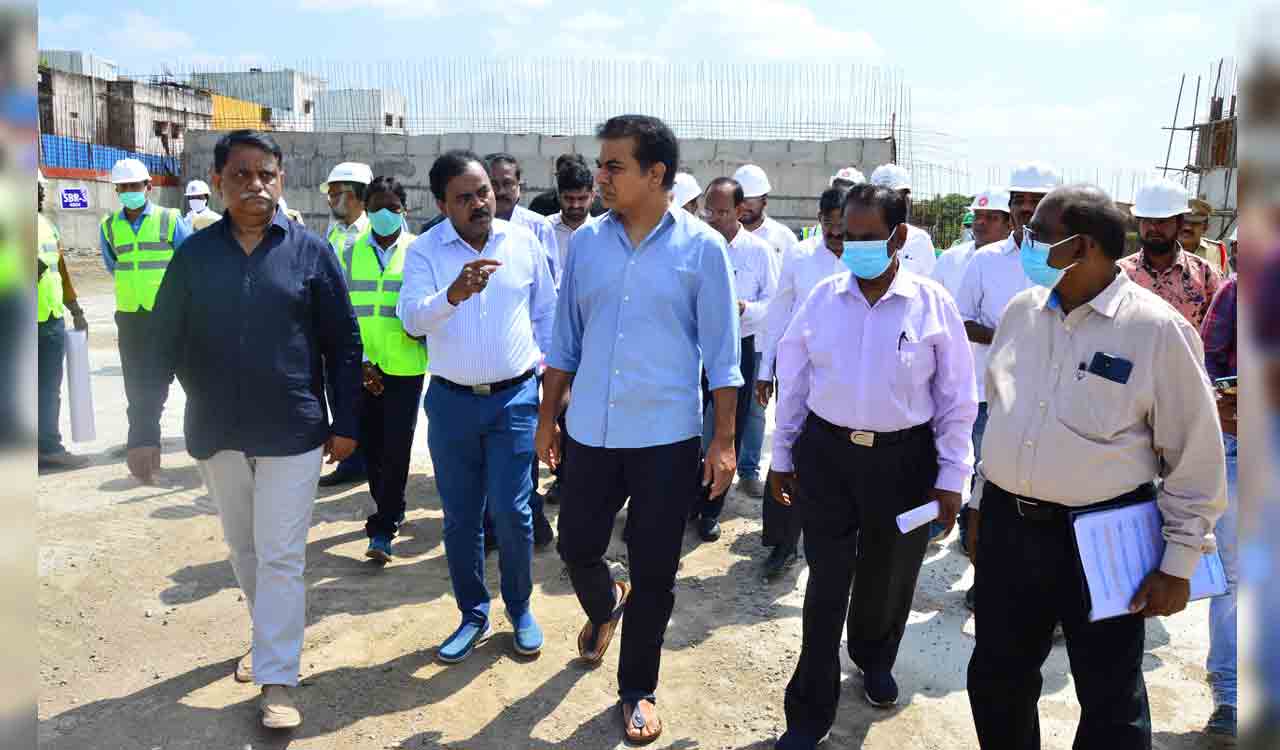 Hyderabad: KTR conducts surprise inspection of STP in Fatehnagar
