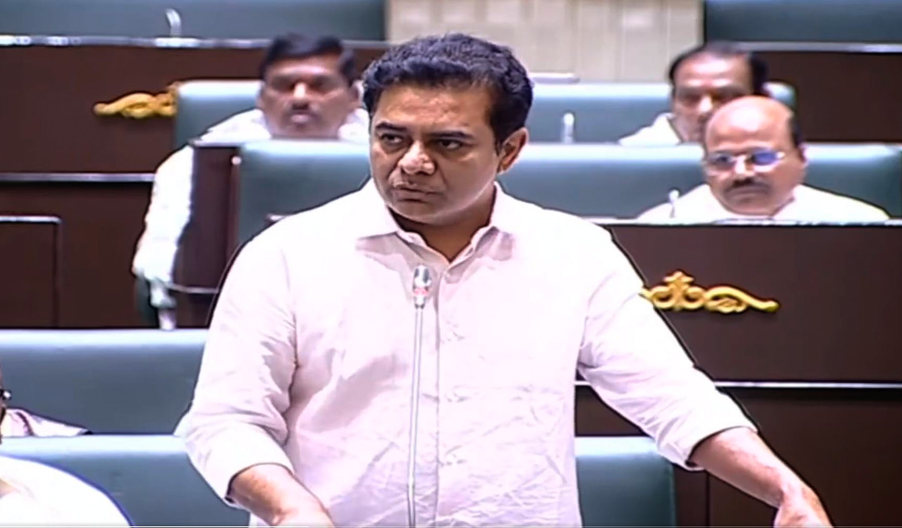 Telangana govt took back over 1,200 acres of land from industries: KTR ...