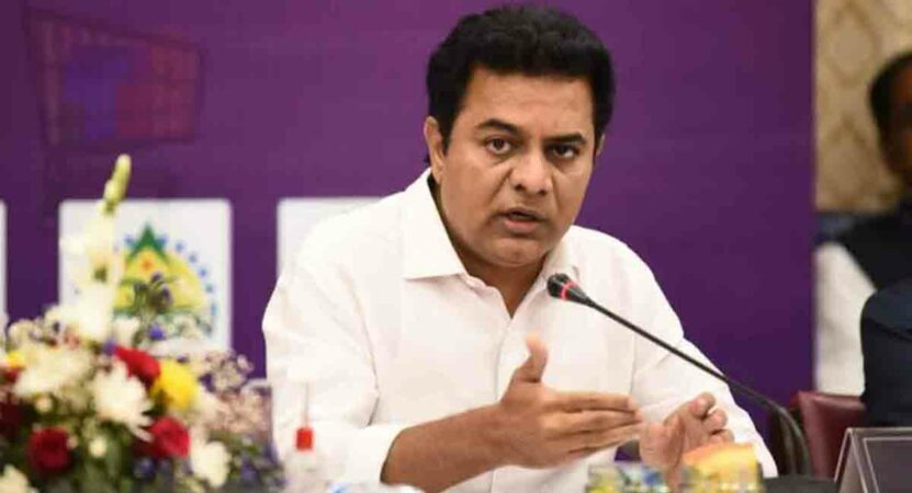 KTR demands Central Government to allot Bulk Drug Park to Telangana
