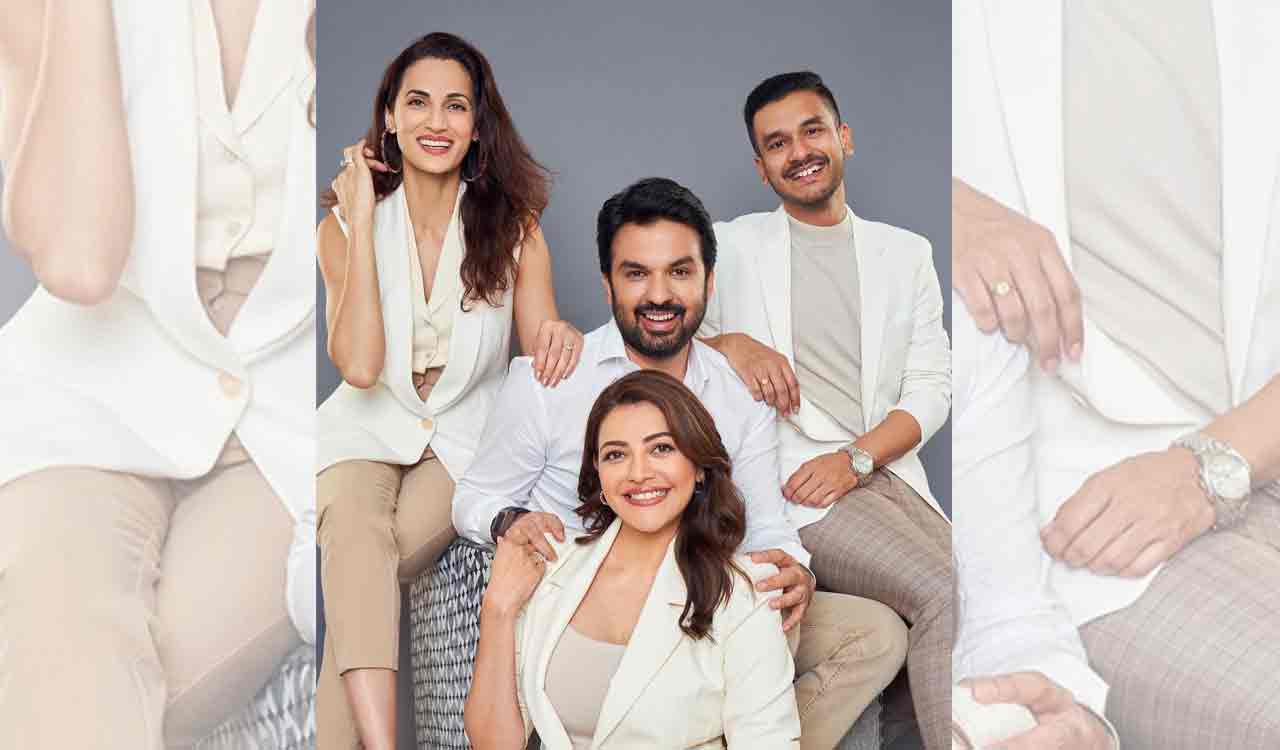 Kajal Aggarwal and husband Gautam Kitchlu turn business partners