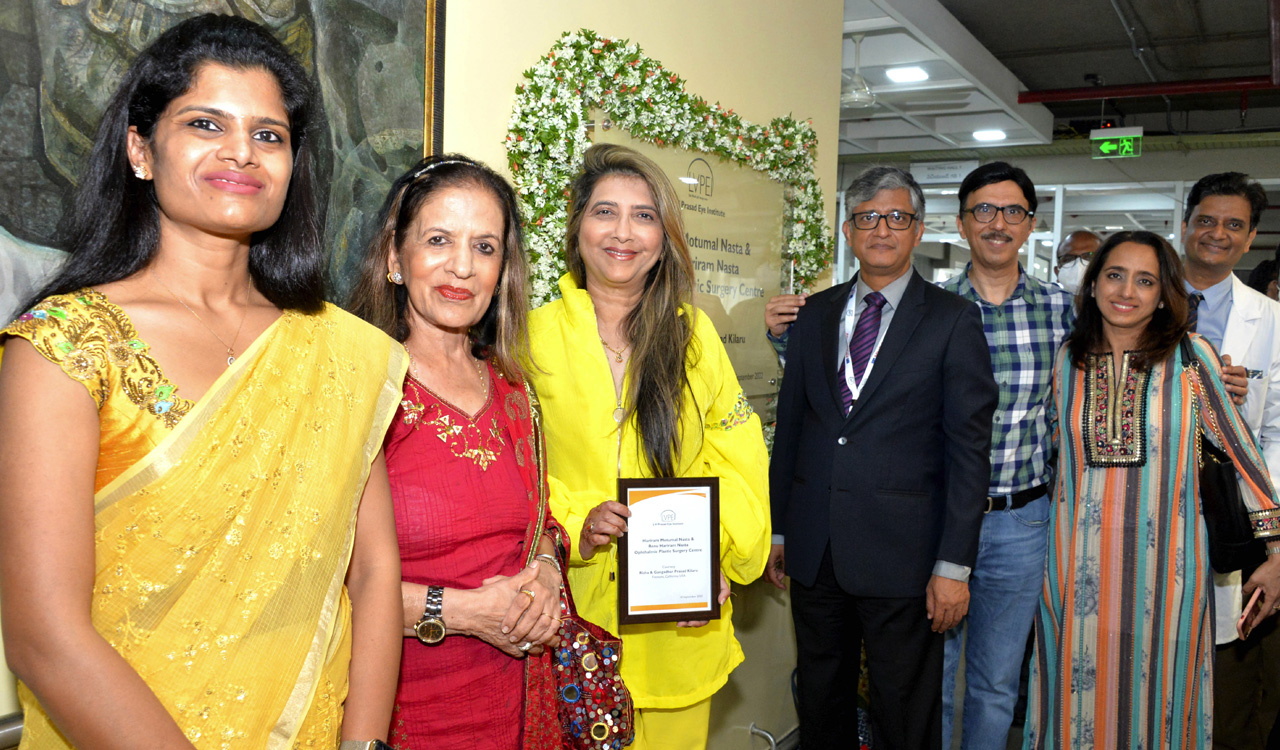 Hariram Motumal Nasta & Renu Hariram Nasta Ophthalmic Plastic Surgery Centre inaugurated at LVPEI