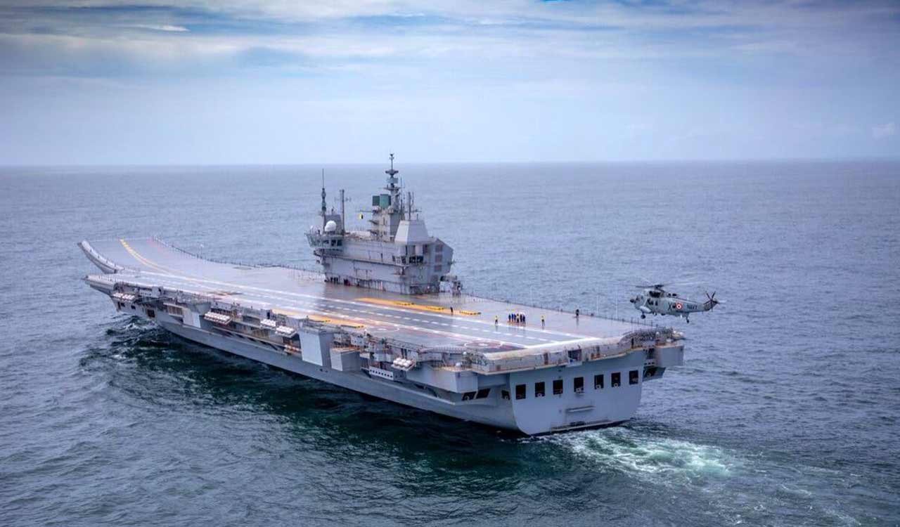 Modi commissions India’s first indigenous aircraft carrier INS Vikrant