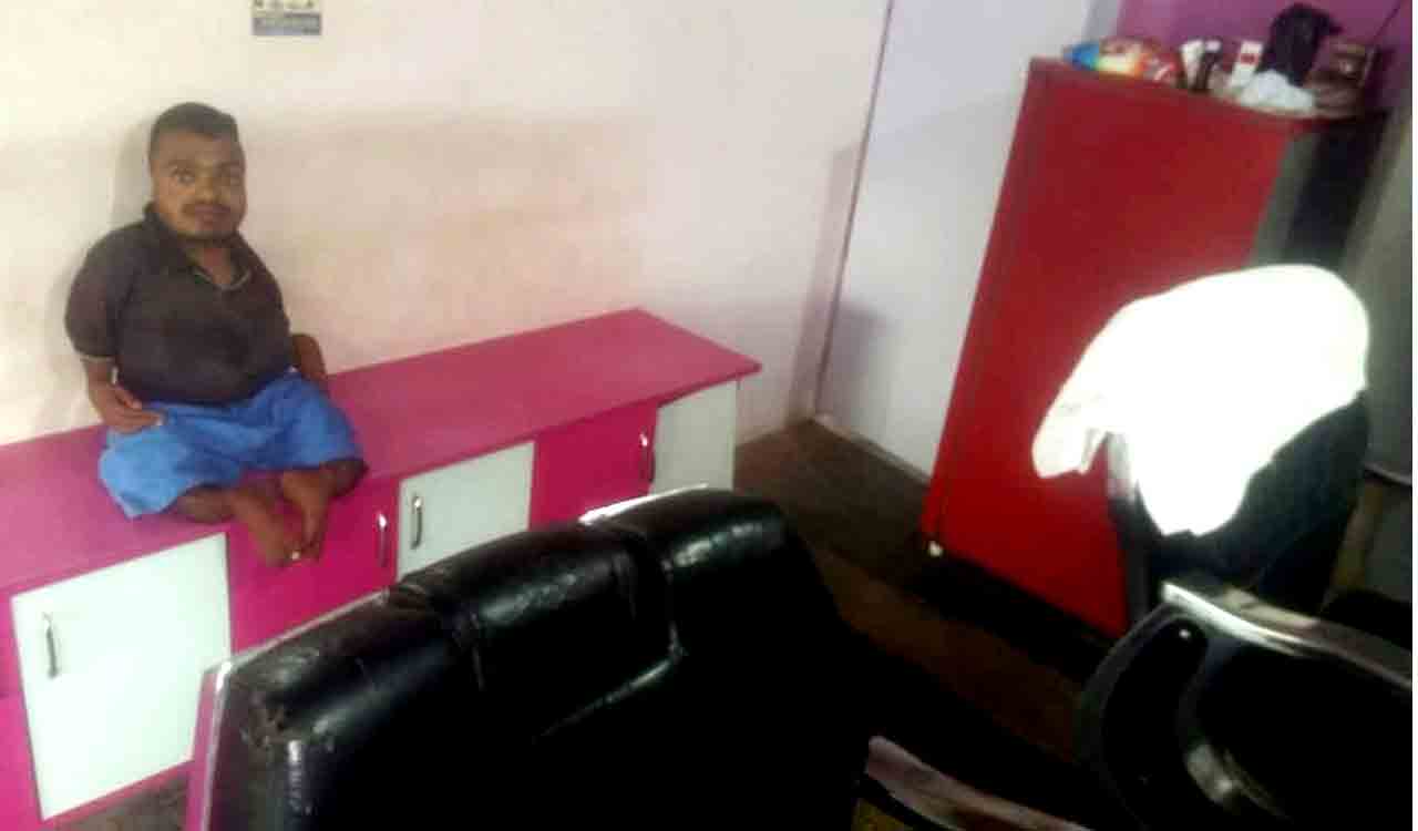 Flouride victim Amsala Swamy, now a picture of confidence, thanks to Telangana govt