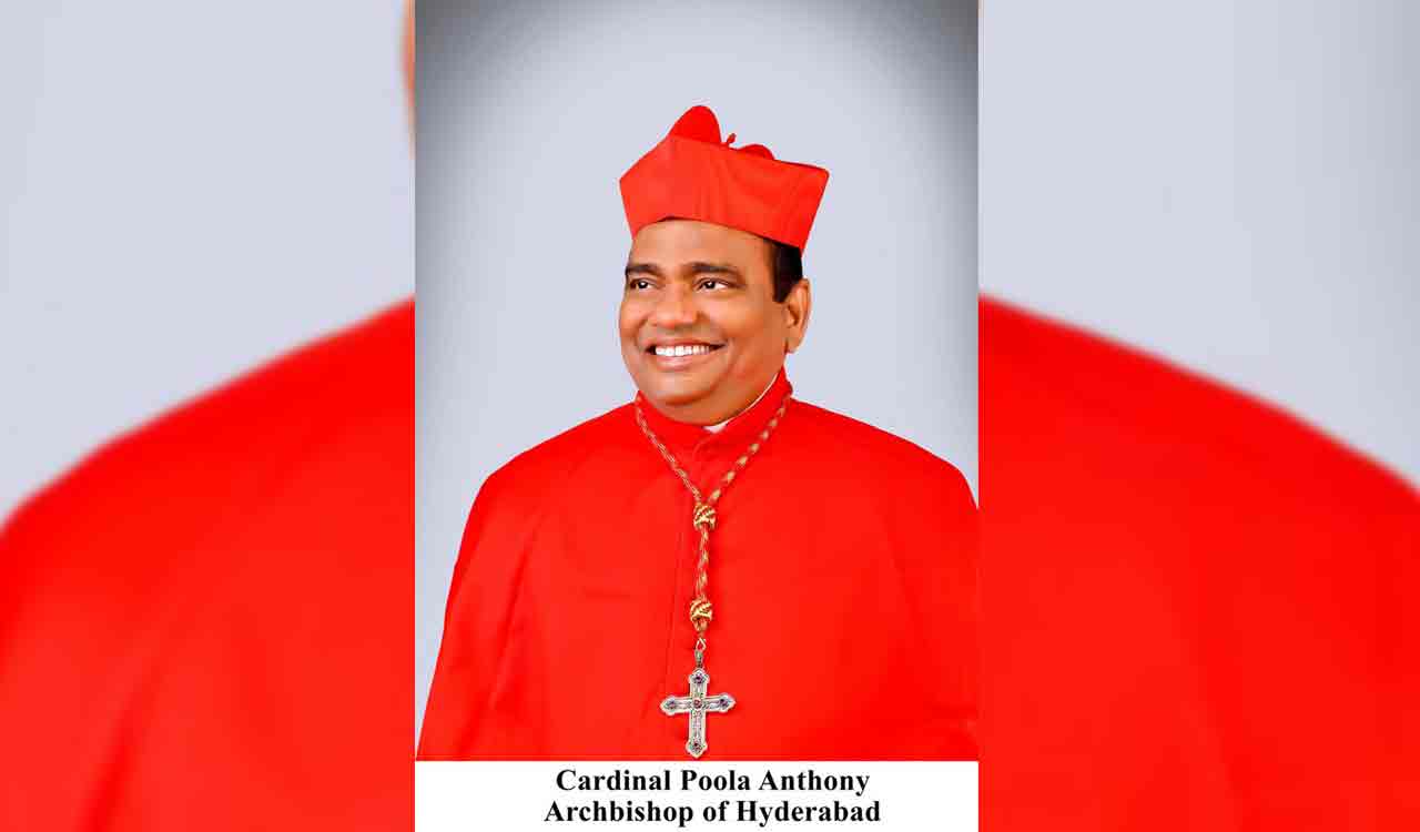 First Telugu Cardinal Poola Anthony to attend Pontifical High Mass in Hyderabad