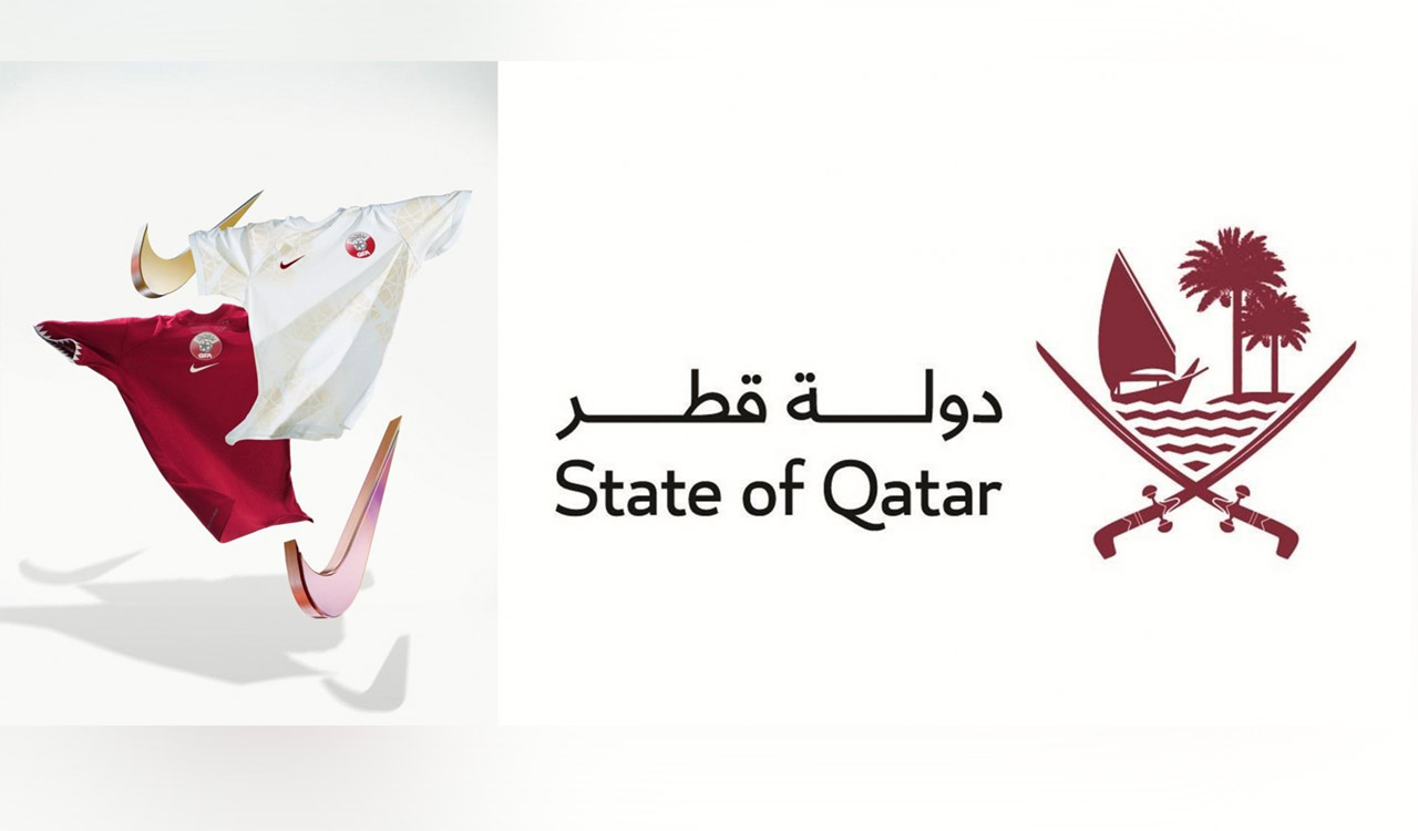 Qatar changes national emblem, unveils new World Cup jersey