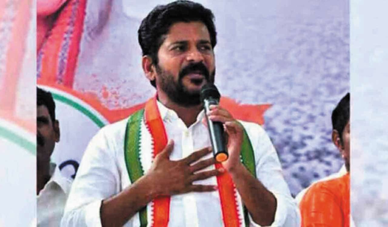 Revanth Reddy asks tribals to vote for Congress in Munugode bypoll