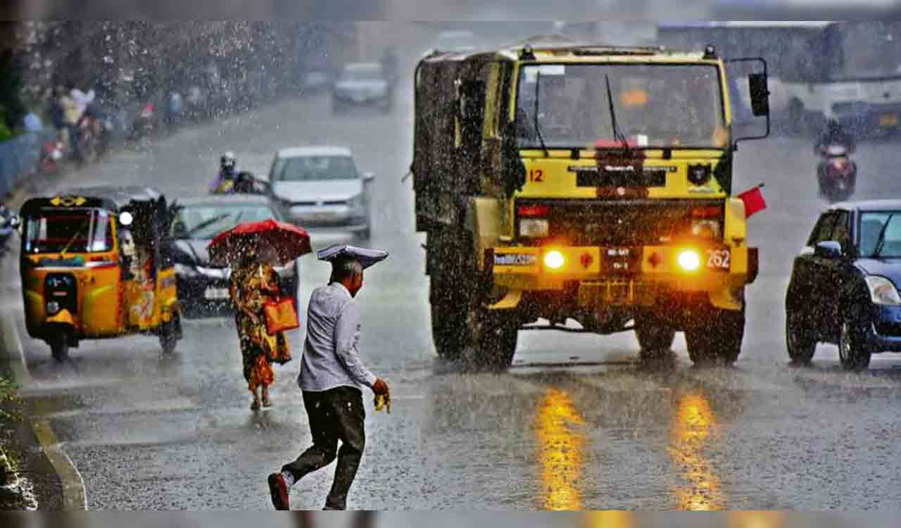 Heavy rains lash Hyderabad, more in store