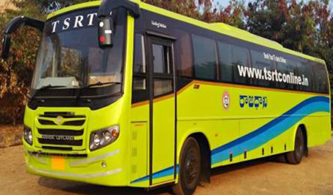 Rebate in fares of Hyd-Vijayawada, Hyd-Bengaluru bus services