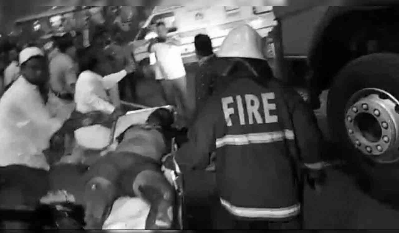 Watch: CCTV footage shows how fire mishap occurred in Secunderabad