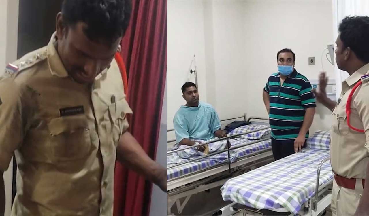 Secunderabad fire: Police personnel’s brave act saves lives