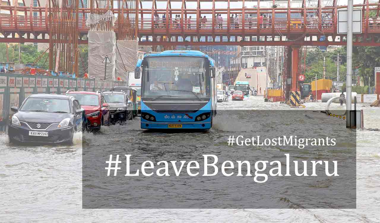 Social media war on Bengaluru rain fury shifts to ‘migrant’ issue