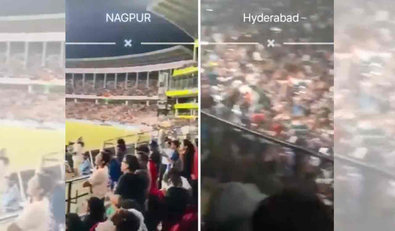 Viral video showing people chanting ‘Jai Shree Ram’ at stadium not from Hyderabad