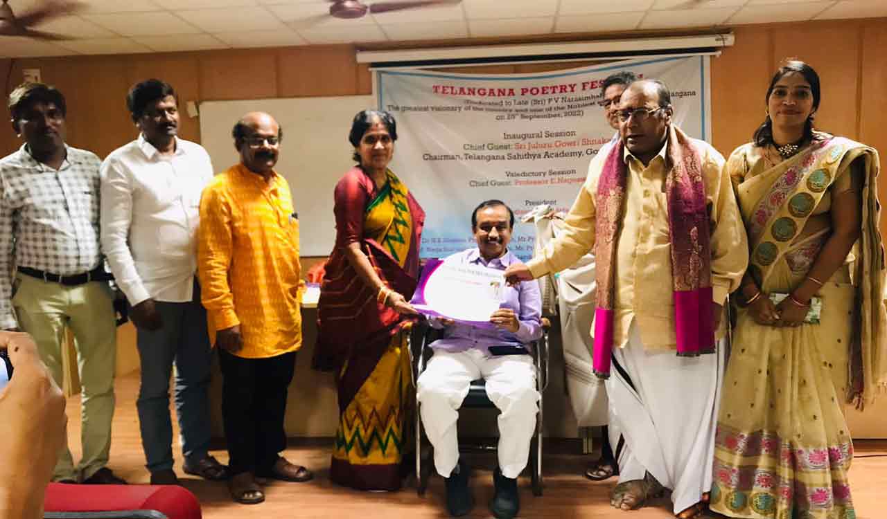 ‘Telangana soil worships nature and promotes flower culture to world’