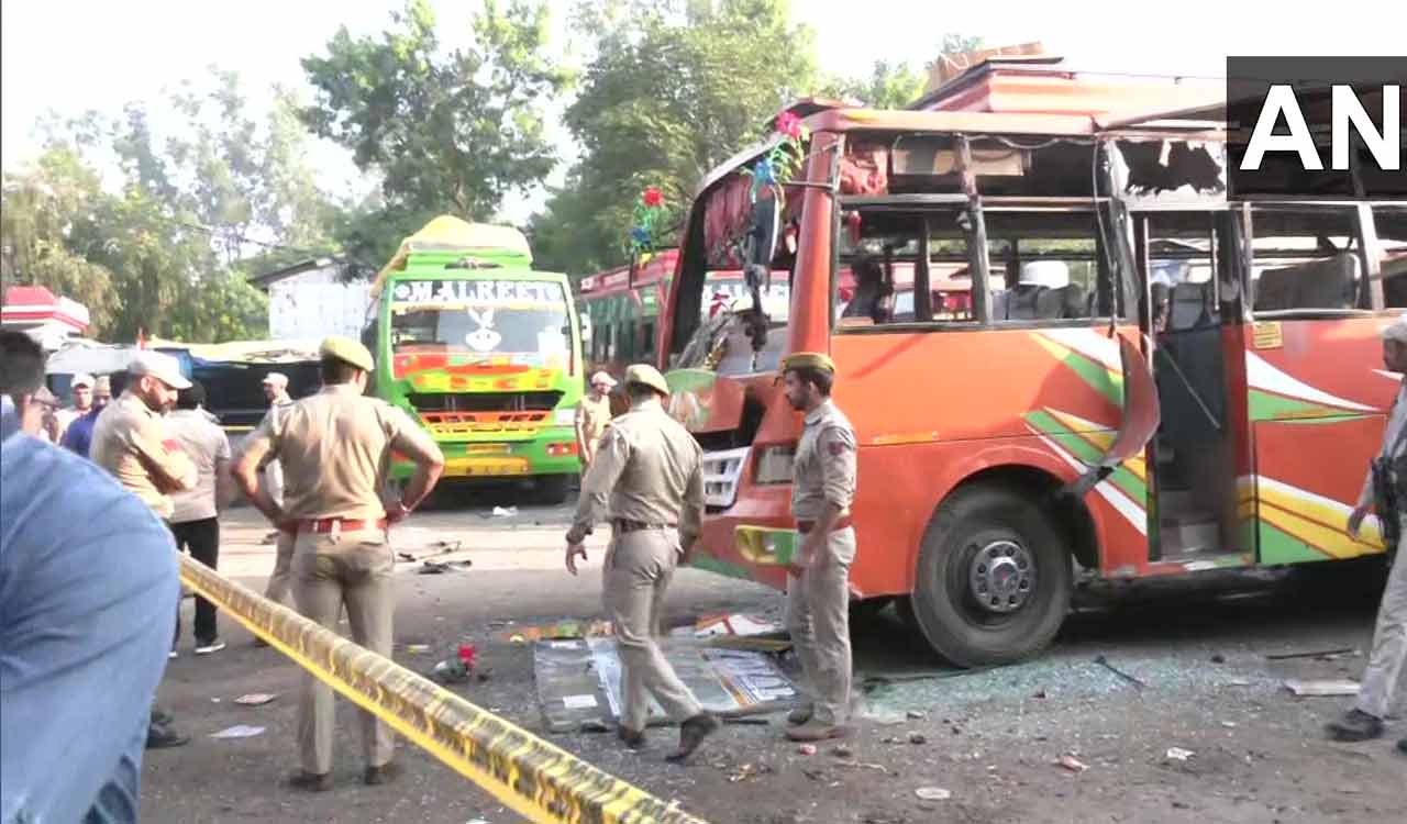 Two injured after mysterious blast in parked bus in J&K’s Udhampur