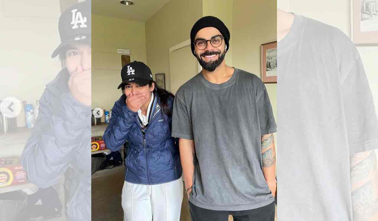 Watch: Anushka Sharma’s ‘Chakda Xpress’ co-star Anshul Chauhan’s fan moment with Virat Kohli