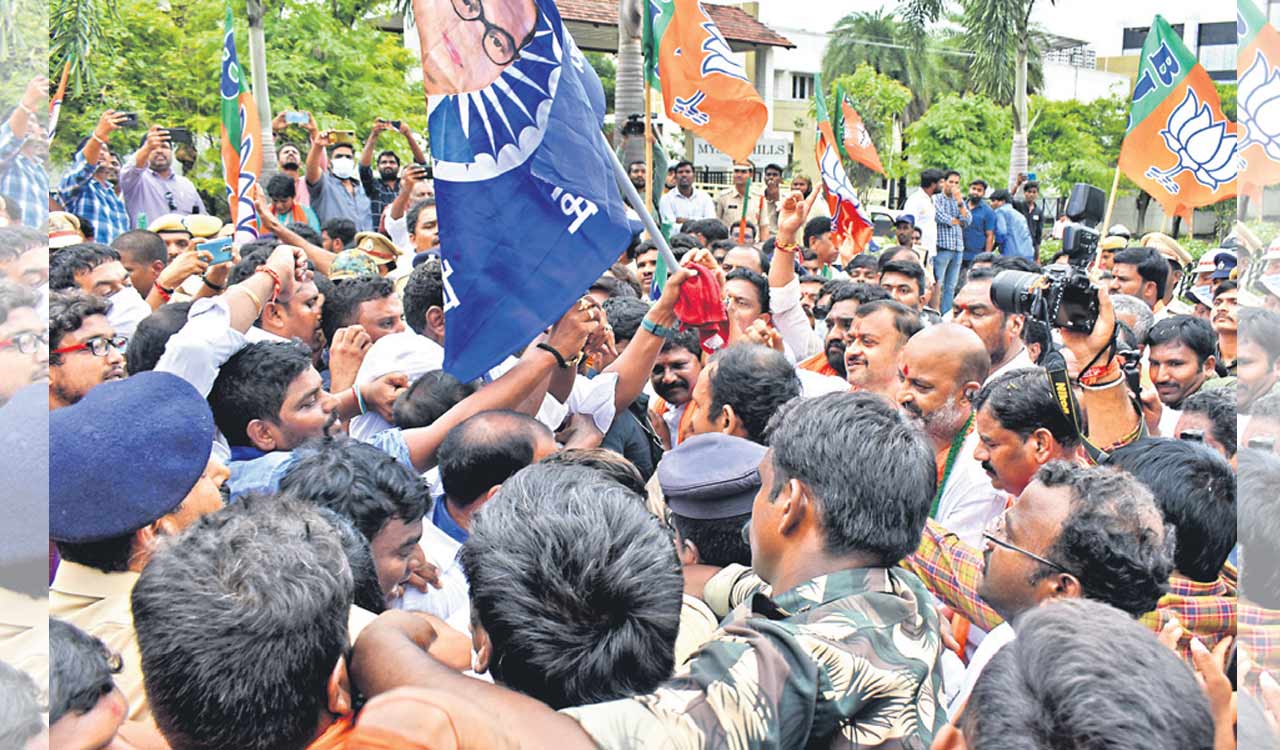 BJP receives backlash for not supporting Telangana Assembly resolution