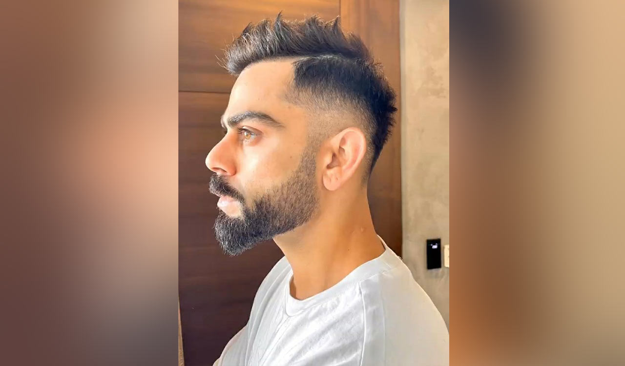 Virat Kohli gets a stylish haircut ahead of T20 World Cup
