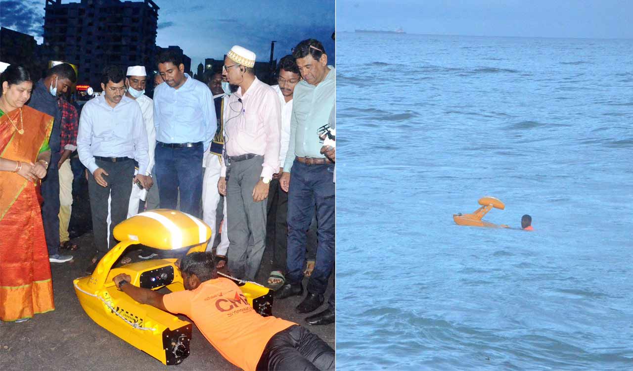 Visakhapatnam civic body to introduce robotic boat to rescue people from sea drowning