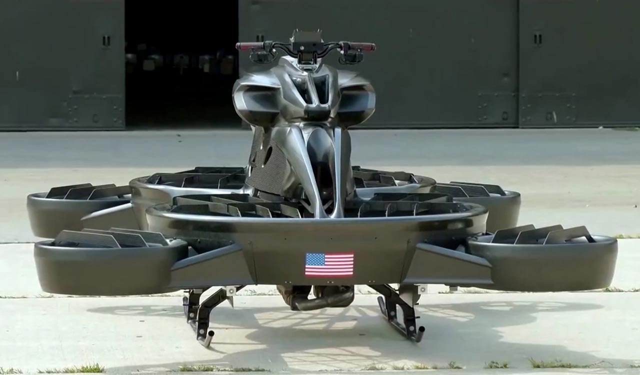 Watch: Video of a flying bike amazes internet