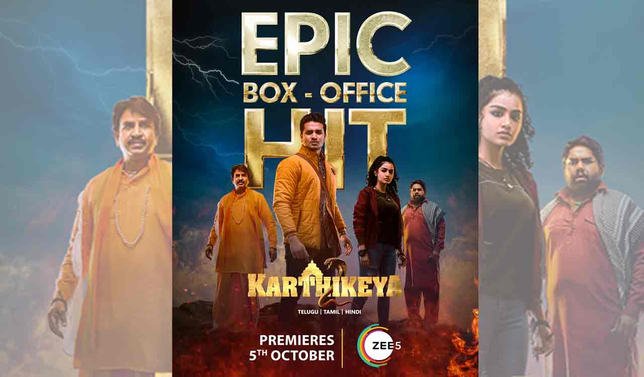 ZEE5 announces World Digital Premiere of ‘Karthikeya 2’