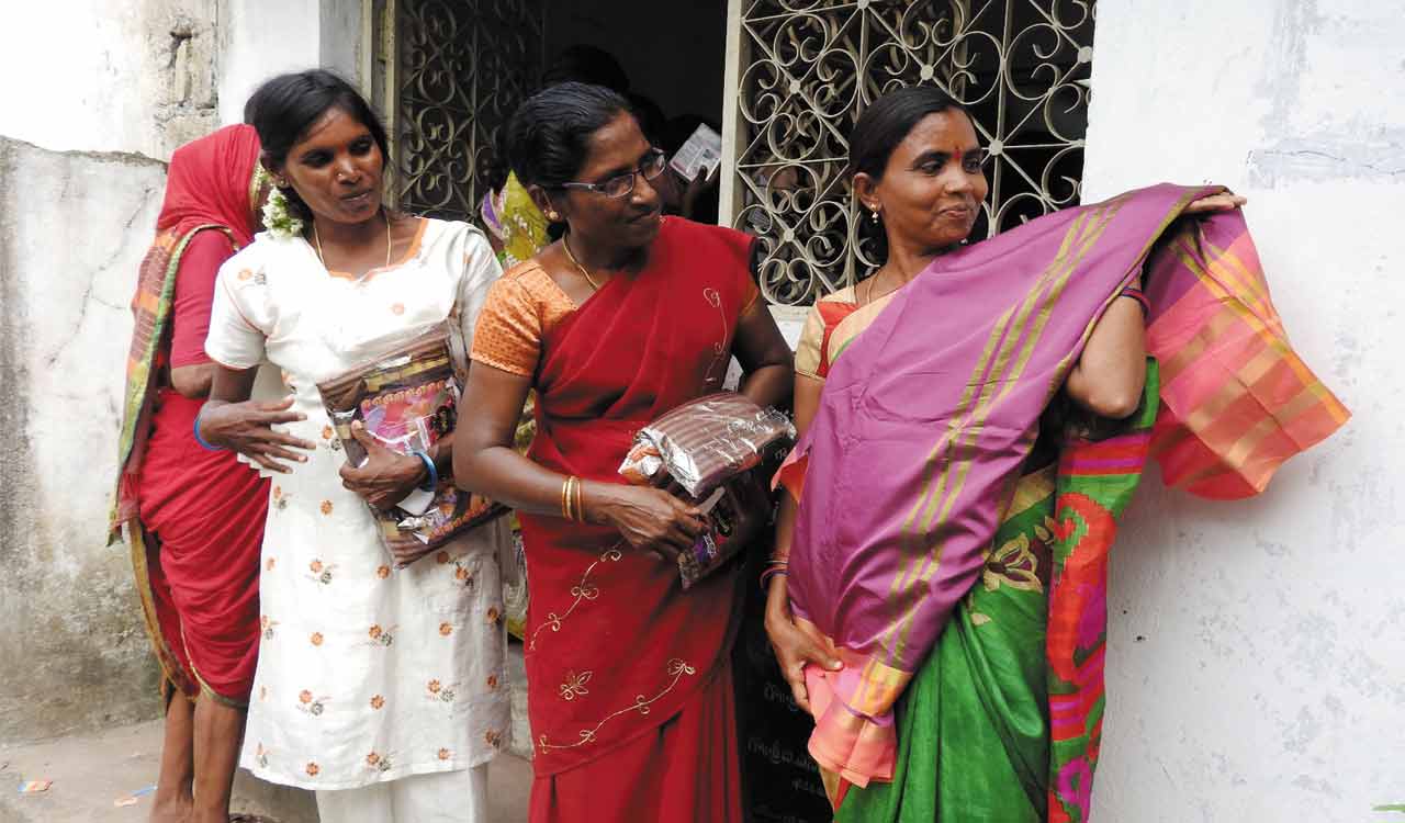 Bathukamma sarees distribution soon in erstwhile Adilabad