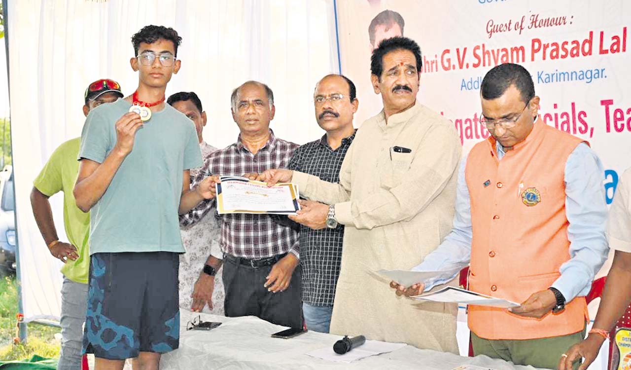 Double delight for Ashirwad at Inter-District Road Cycling Championship