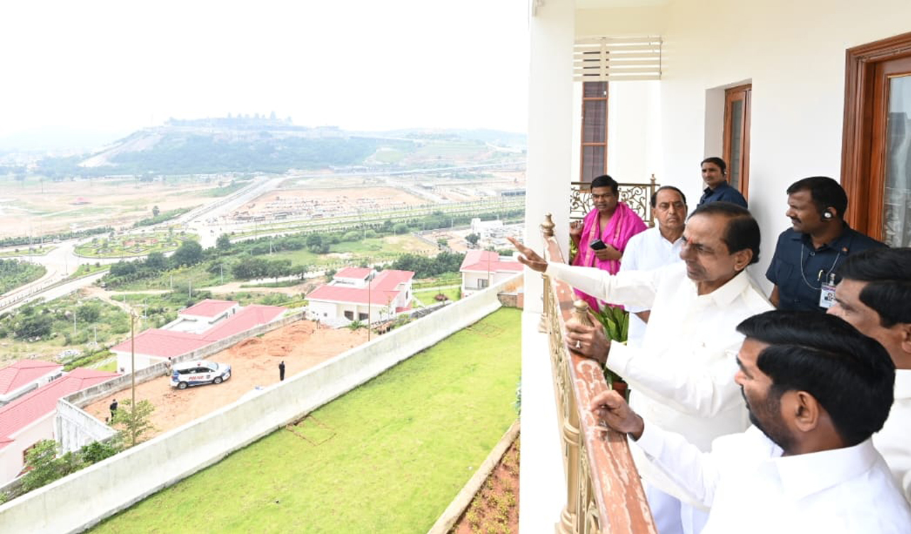 Telangana Govt to hand over 2,157 acres to YTDA for temple infrastructure development at Yadadri