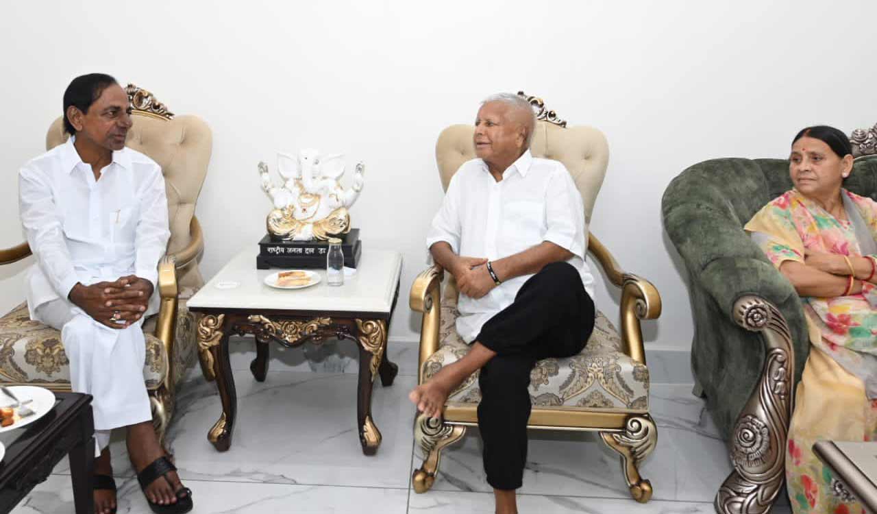 KCR’s role very important in stopping BJP: Lalu Prasad Yadav