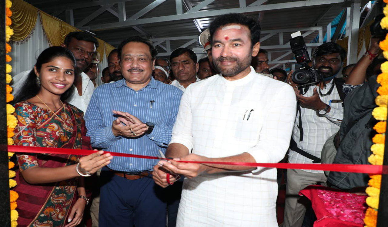 KTR pats Kishan Reddy on his “biggest achievement”