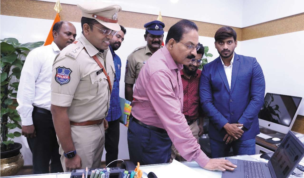 Kothagudem police goes digital, launches web-portal