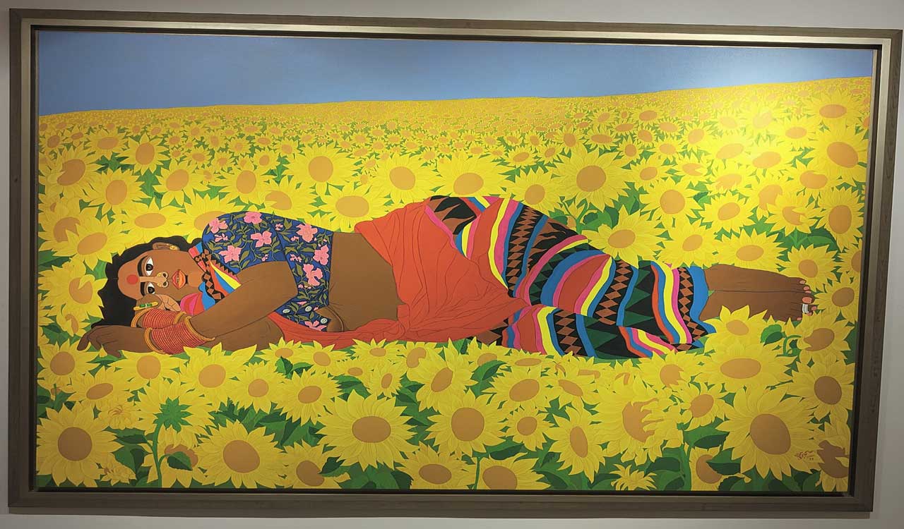 Where flowers meet the forest