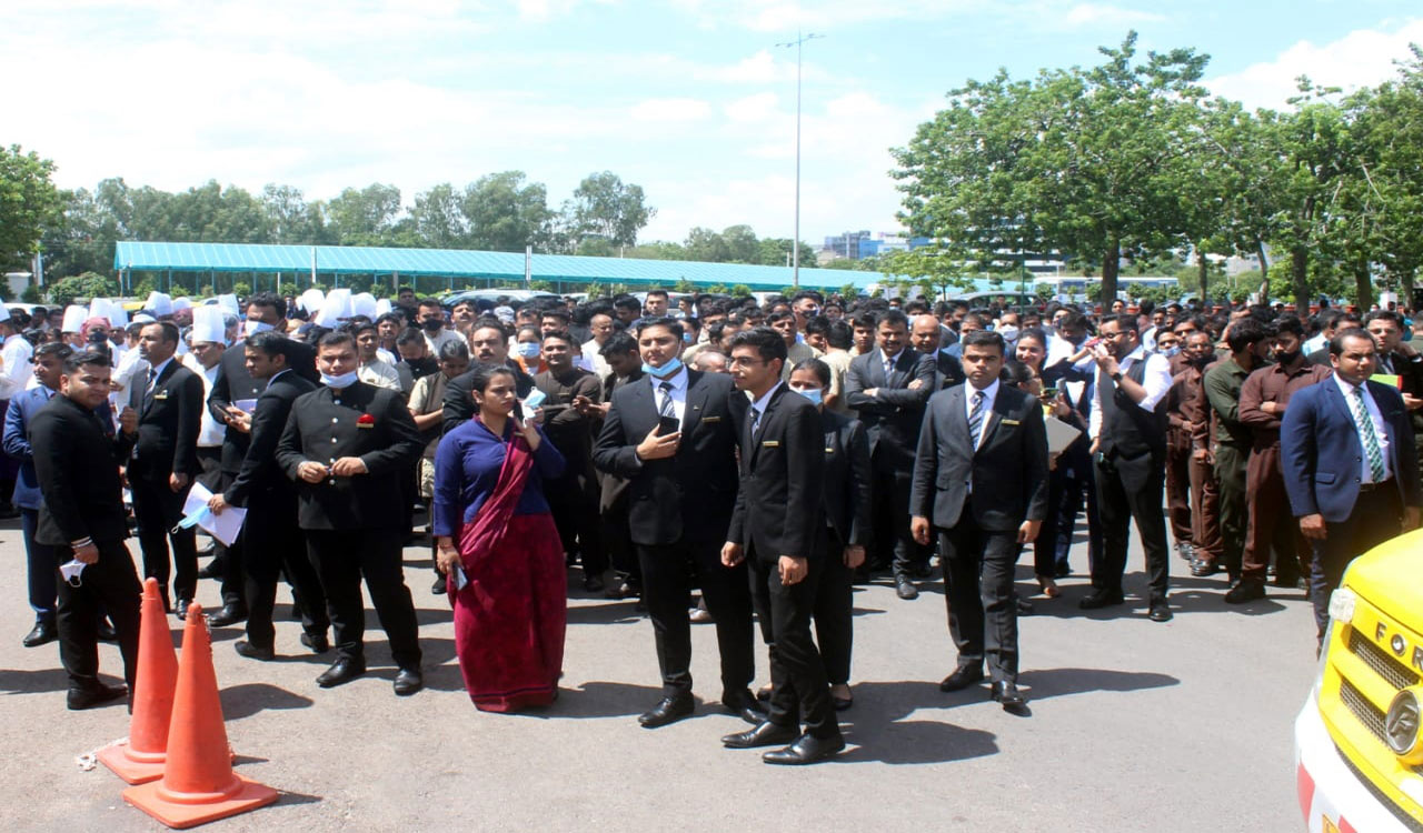 Hoax bomb call triggers panic at Leela Ambience hotel in Gurugram