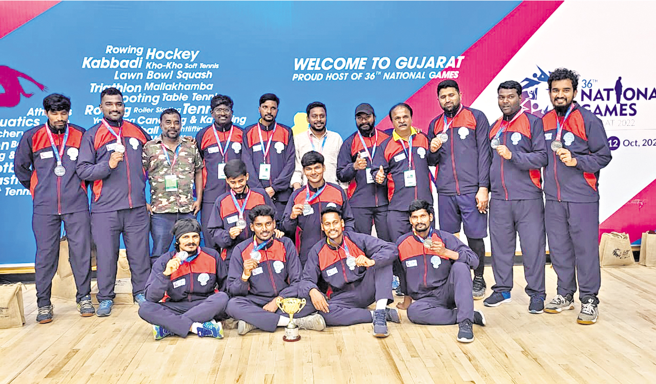 Telangana netball team settles for silver at 36th National Games