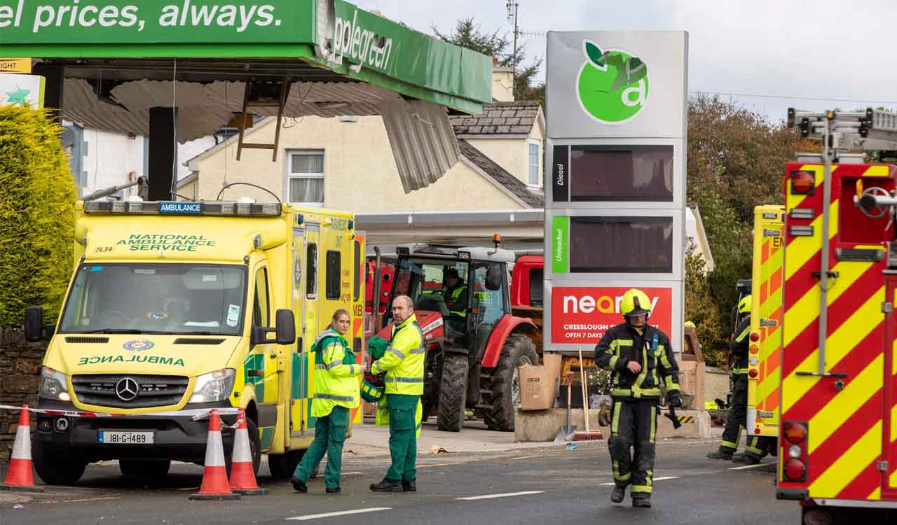10 people die in petrol station explosion in Ireland