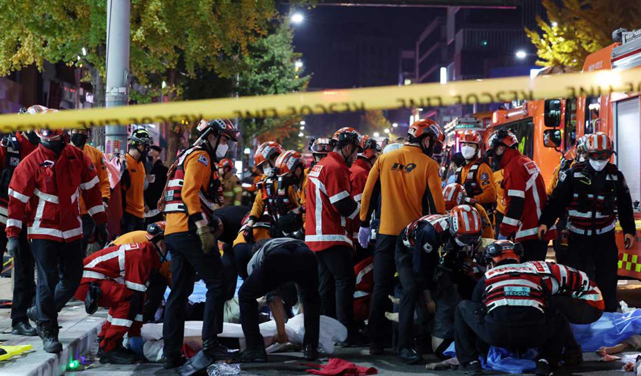 59 dead, 150 injured after Halloween crowd surge in Seoul
