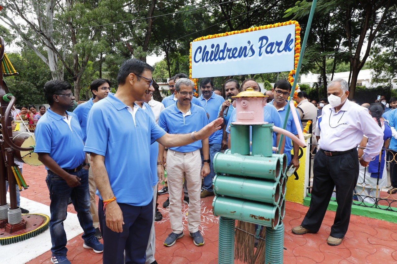 Children’s park at Railway Colony inaugurated in Hyderabad