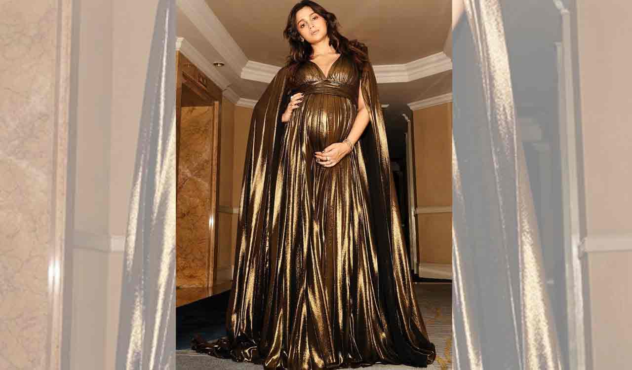 Alia Bhatt says her baby ‘relentlessly kicked’ during her acceptance speech