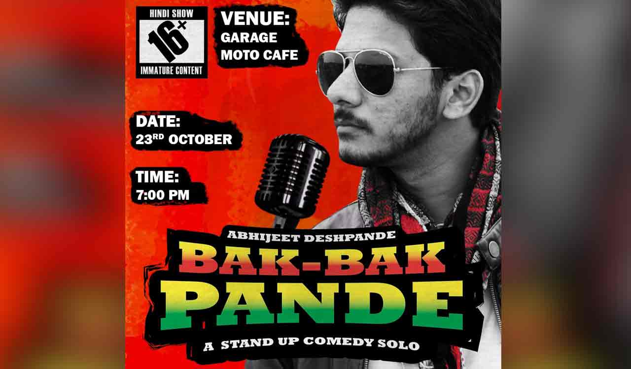 It’s time to chuckle with stand-up comedian Abhijeet Deshpande 