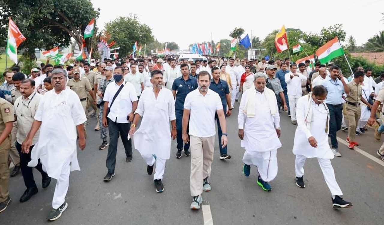 Bharat Jodo Yatra: Rahul Gandhi meets ostracised Dalit family in Karnataka