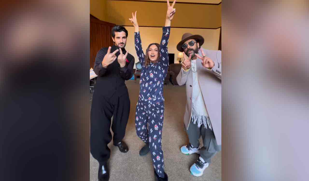 Bhumi Pednekar joins Bosco Martis and Aditya Seal for dance challenge