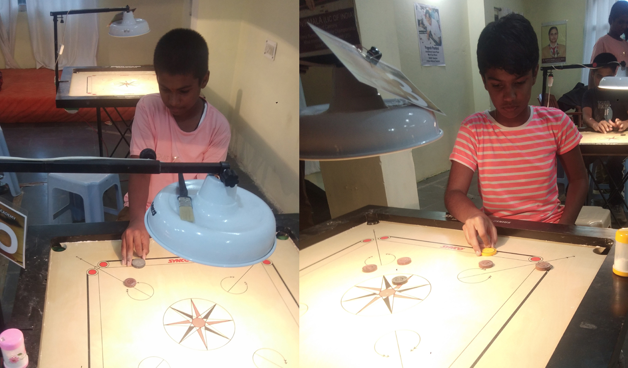 Aini, Dhaman hog limelight at TS Junior Ranking Carrom Tournament