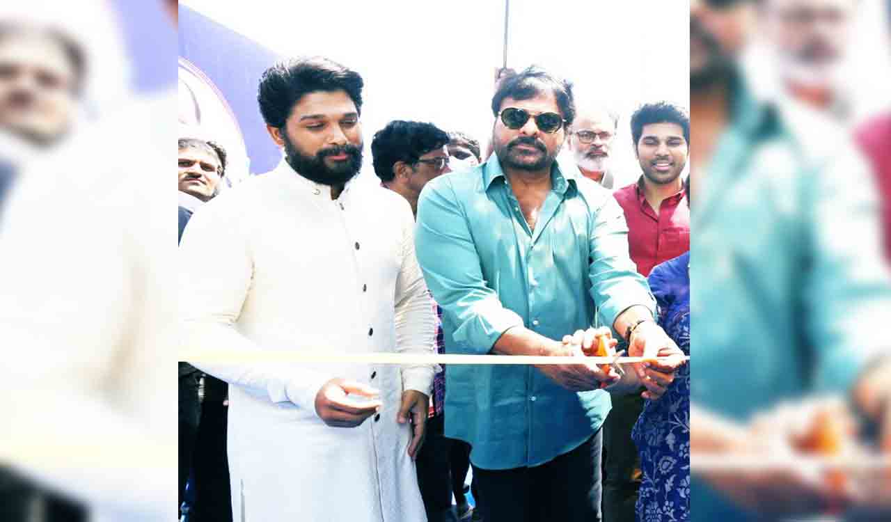 Chiranjeevi inaugurates Allu Studios; details inside