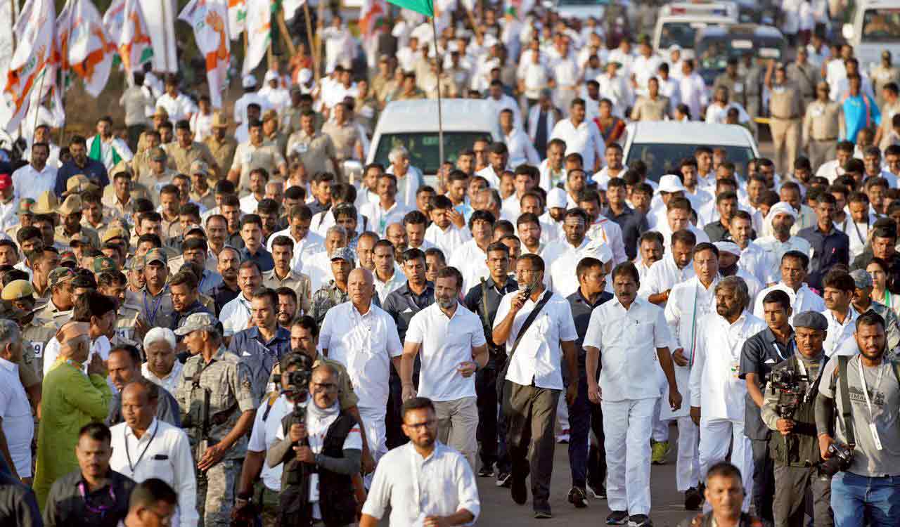 Congress pins its revival hopes in Telugu states on Bharat Jodo Yatra
