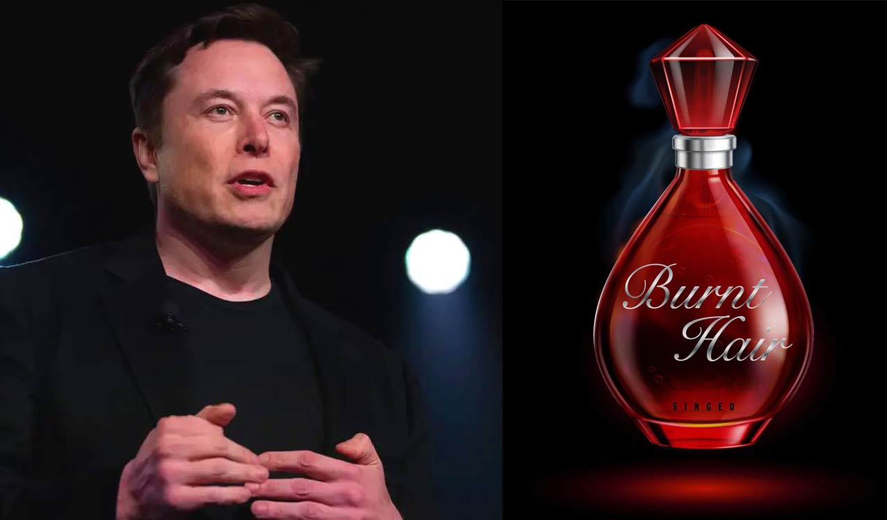 Elon Musk Launches New ‘Burnt Hair’ Perfume-Telangana Today