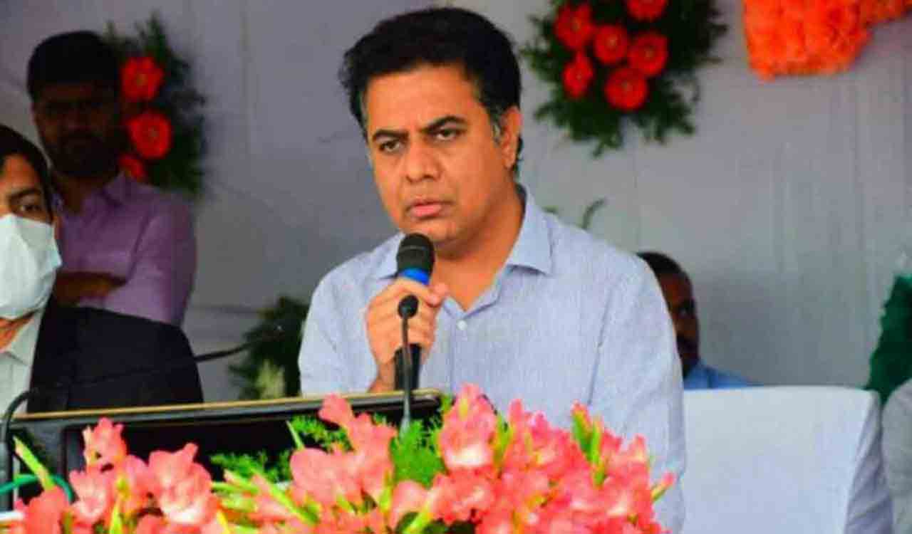 Godse disciples won’t succeed in denigrading Gandhi, says KTR on Durga idol row